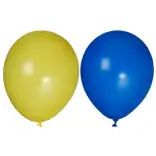 , Ballonger Blå, gul