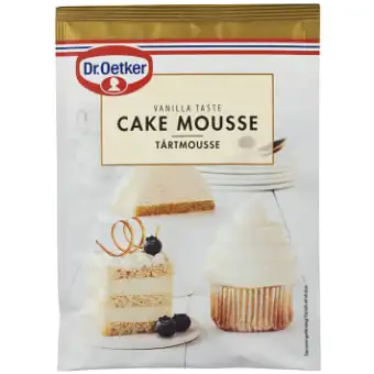 Dr.Oetker Tårtmousse vanilj