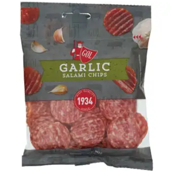 GöL Salami Chips Garlic 80g