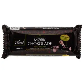 Odense Mörk Choklad 70% 200g