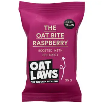 OATLAWS Proteinbar The Oat Bite Raspberry Vegansk 35g