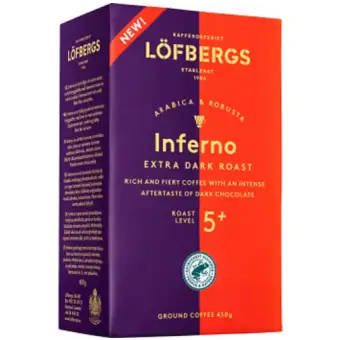 Löfbergs Kaffe Inferno brygg 450g