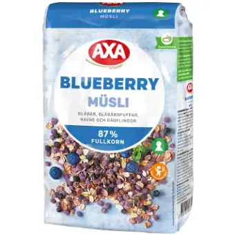 AXA Blueberry Müsli