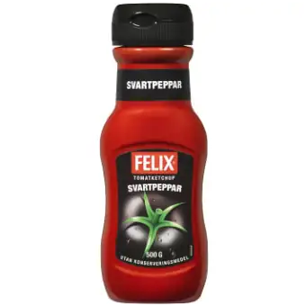 Felix Ketchup svartpeppar