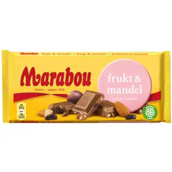Marabou Frukt och Mandel