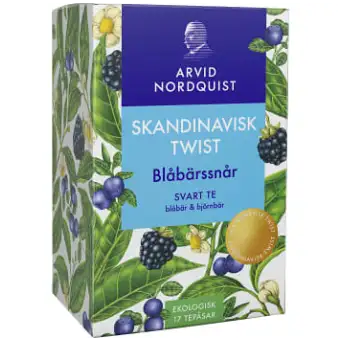 Arvid Nordquist svart te blåbär & björnbär