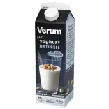 Verum Lätt yoghurt Naturell 0,5% Laktosfri 1000g