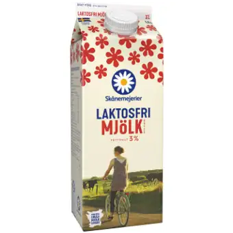 Skånemejerier Laktosfri mjölk 3%