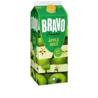 BRAVO Äpplejuice 2l