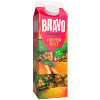 BRAVO Juice Tropisk 1L