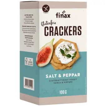 Finax Salt&Peppar Crackers