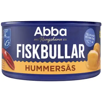 Abba Fiskbullar Hummersås
