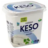 KESO® Cottage cheese crushed 4,3% 500g