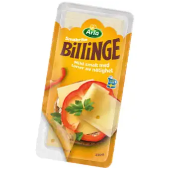 ARLA Billinge ost skivad 150g