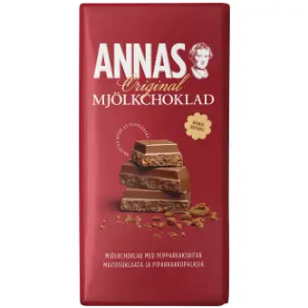 Annas Mjölkchoklad Pepparkakor Original 180g