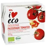 ICA I love eco Passerade Tomater 500g KRAV