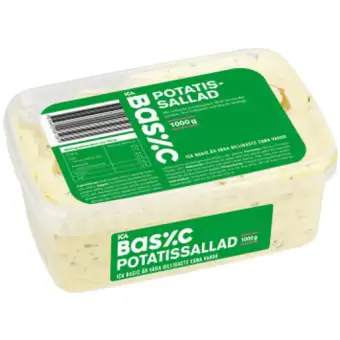 ICA BASIC Potatissallad 1kg