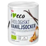 I love eco ekologiskt vaniljsocker 100g ICA