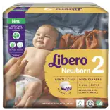 LIBERO Blöjor Newborn Strl 2 3-6kg 34-pack Libero