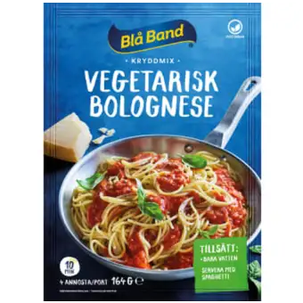 BLå BAND Bolognese Vegetarisk Grytmix 104g