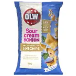 Olw Linschips Sourcream & Onion 90g