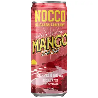 Nocco Energidryck Mango 33cl