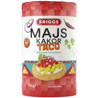 Friggs Majskaka Taco 125g