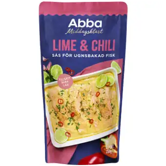 Abba Lime & Chilisås 250g