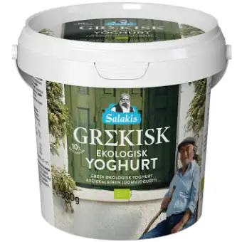 Salakis Grekisk Ekologisk Yoghurt